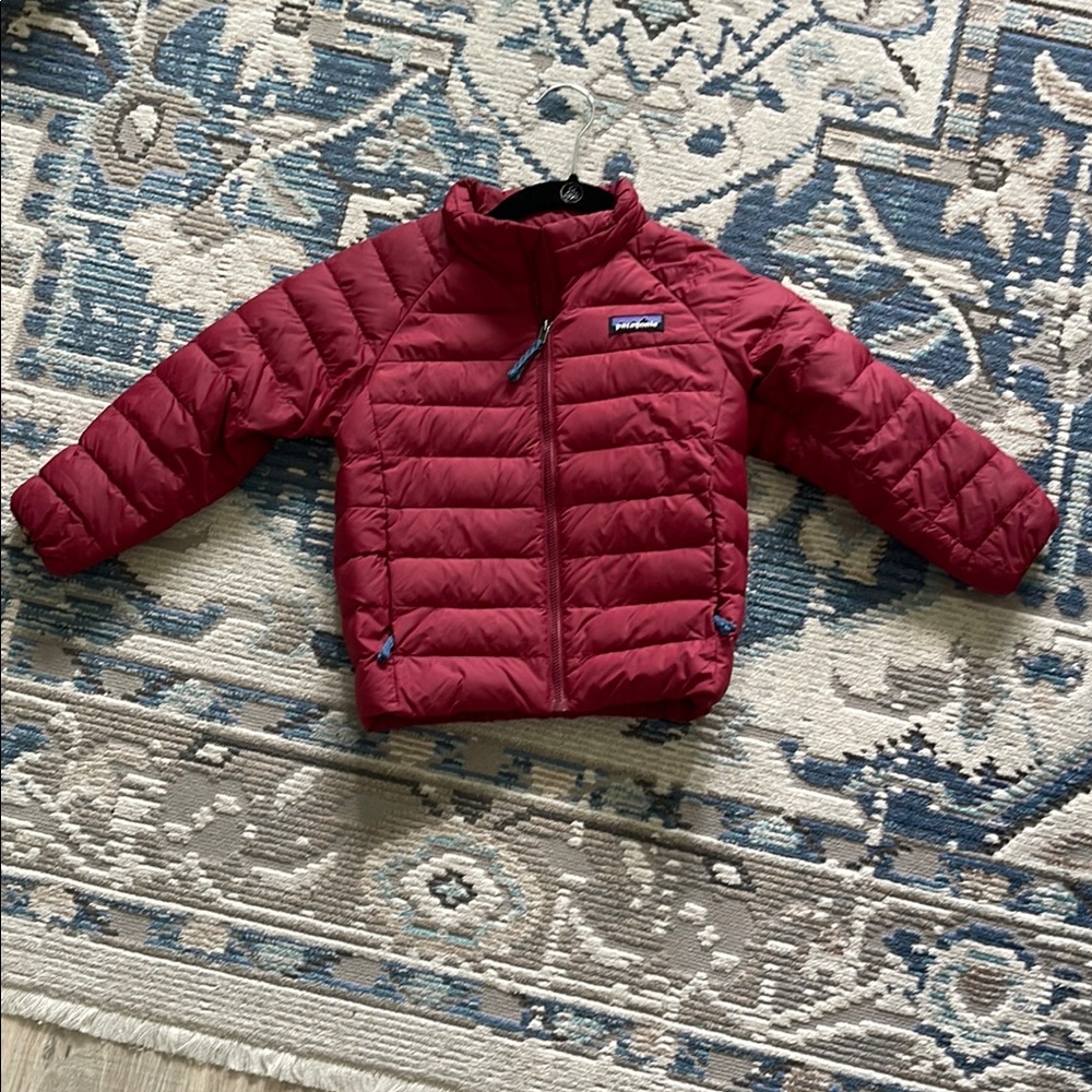 Patagonia Burgundy Quilted Jacket